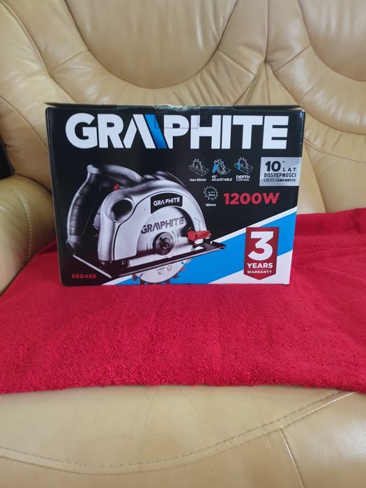 Nowa Pilarka GRAPHITE moc 1200watt  3 Lata Gwarancji
