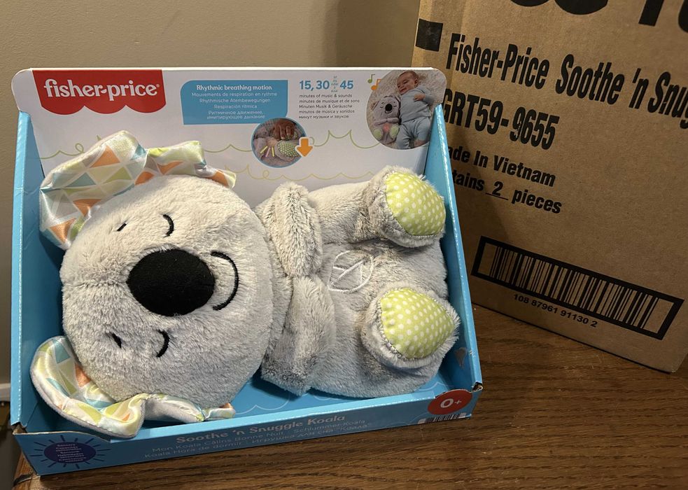 Fisher - Price Koala Usypianka-Przytulanka Oddychający uspokajacz