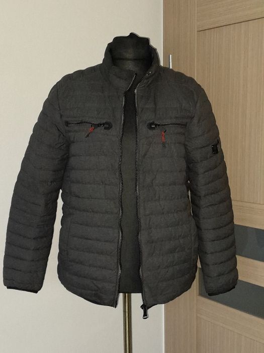 M/48 Kurtka męska Dunmore zimowa jesienna szara