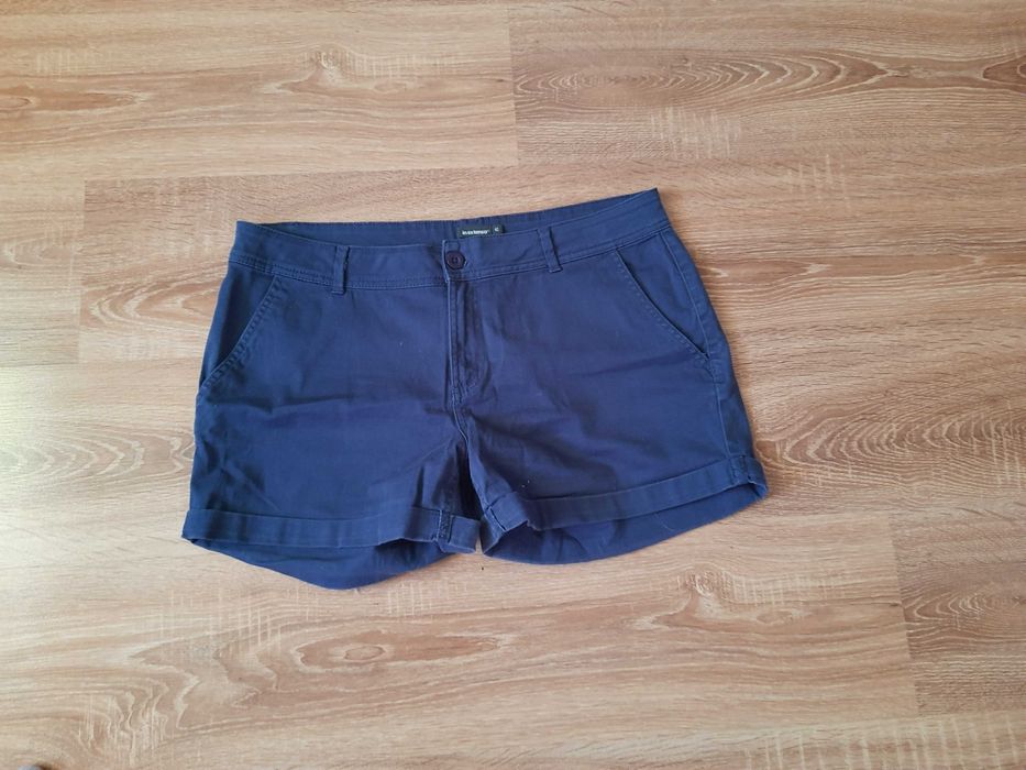 Granatowe Krótkie spodenki- Jeans