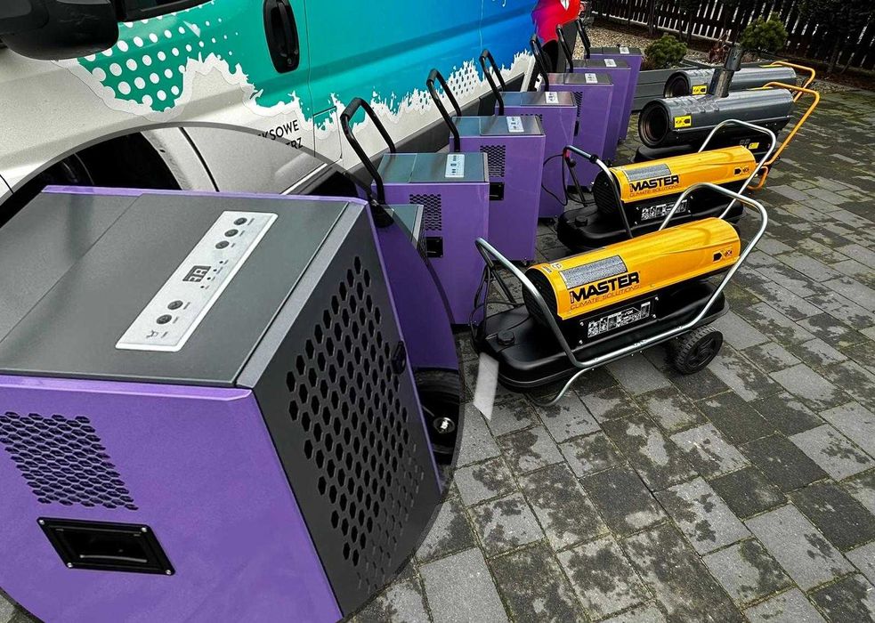 Wynajem osuszaczy powietrza nagrzewnic Wypożyczalnia Wypożyczę Wynajmę