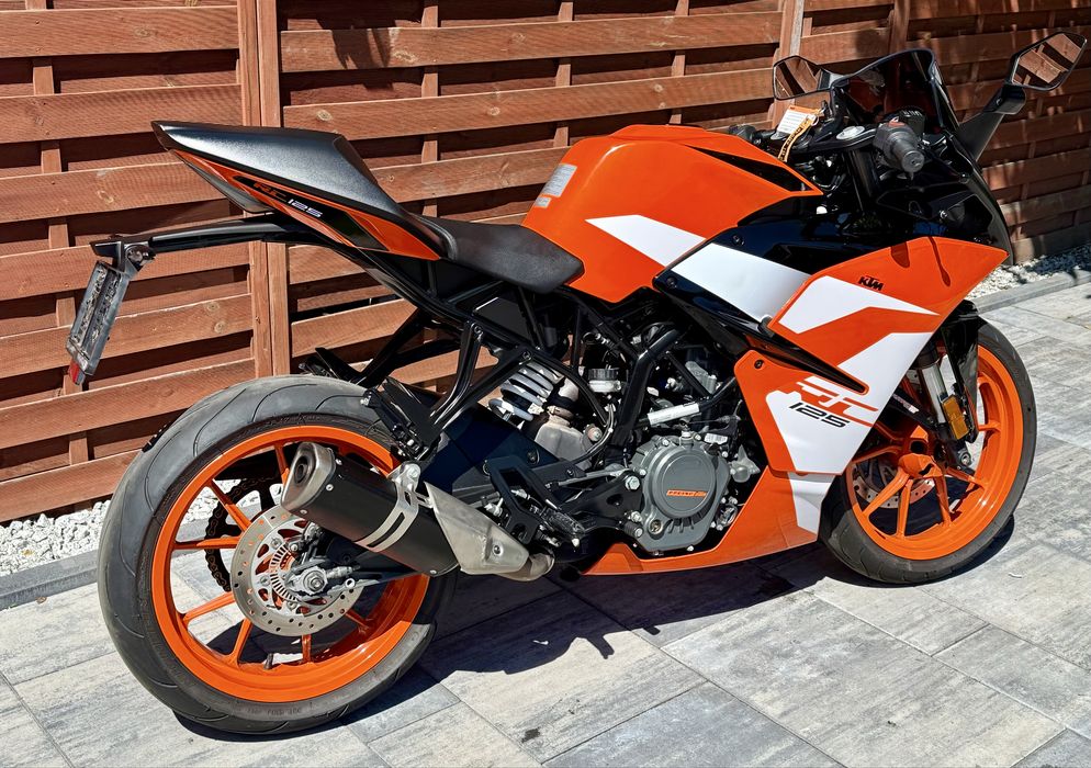 #4•KTM RC 125. 2019/2020.ABS.Przebieg 26 tysiecy.