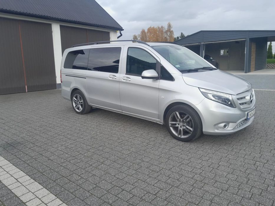 Mercedes-Benz Vito VITO TOURER LONG, lampy przednie LED. 8-osobowy. Salon Polska