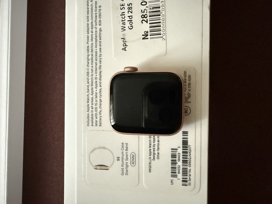 Apple watch se 40