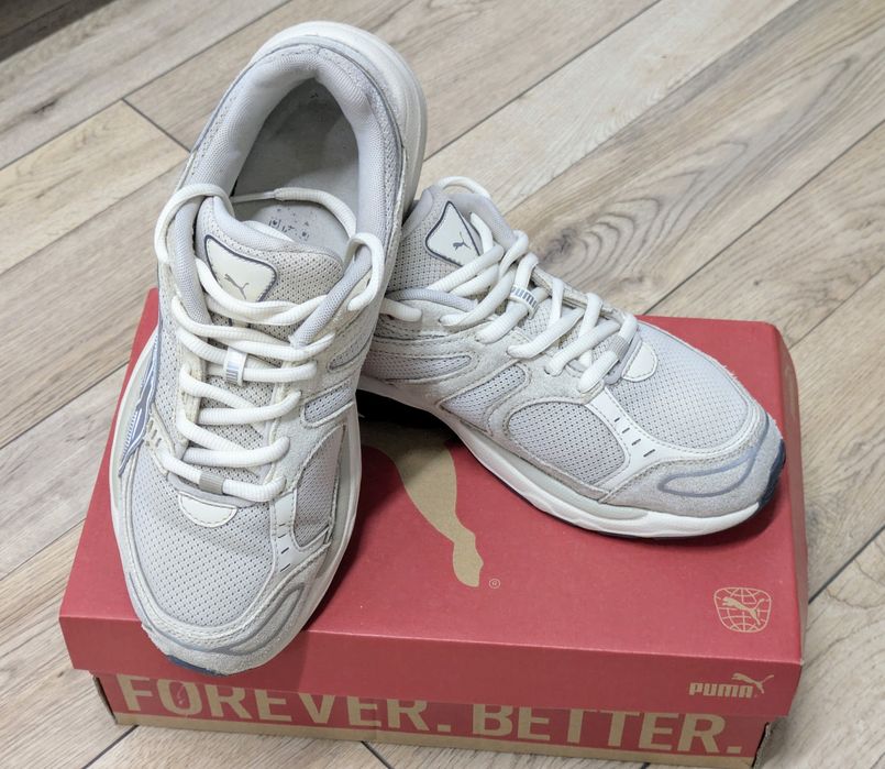 Puma C25K кросівки унісекс жіночі чоловічі Alpine Snow-PUMA Silver