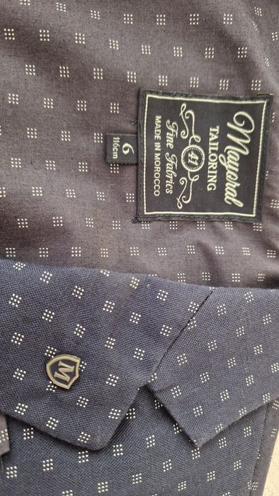 Marynarka chłopięce wzrost 116 cm