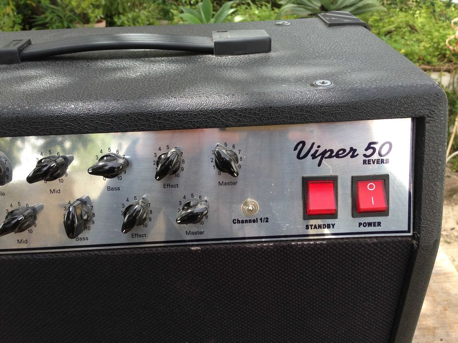 Valve Guitar Combo, Viper 50 Reverb ( pré e amp a Válvulas)