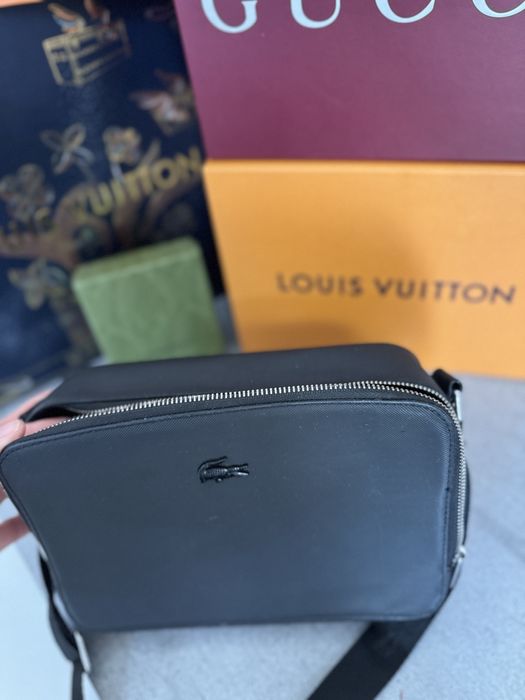 Сумка Lacoste/ сумка лакоста/ месенджер через плече