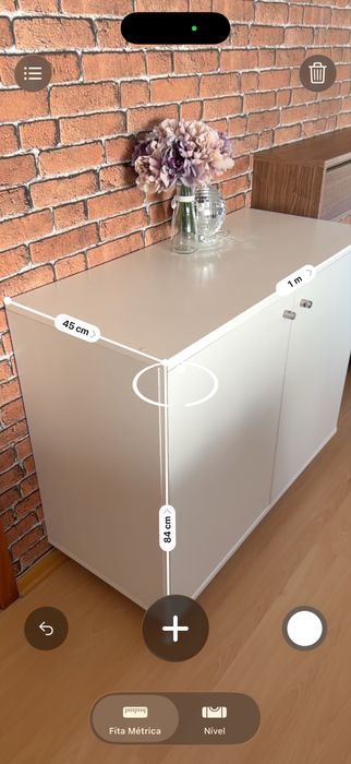 Movél lacado a branco como novo