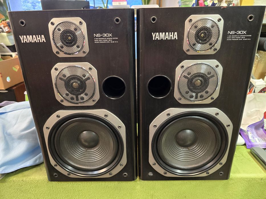 YAMAHA NS-30X głośniki monitory podstawkowe vintage.