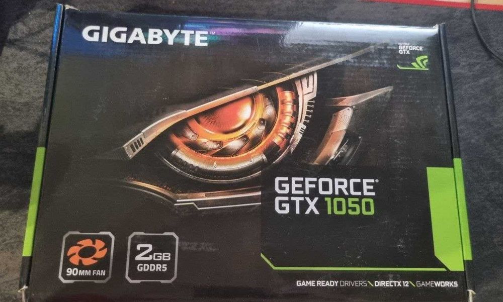Видеокарта GIGABYTE GeForce GTX1050 2048Mb
