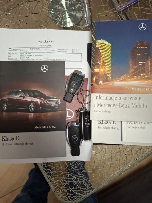 Mercedes E250 2008 rok
