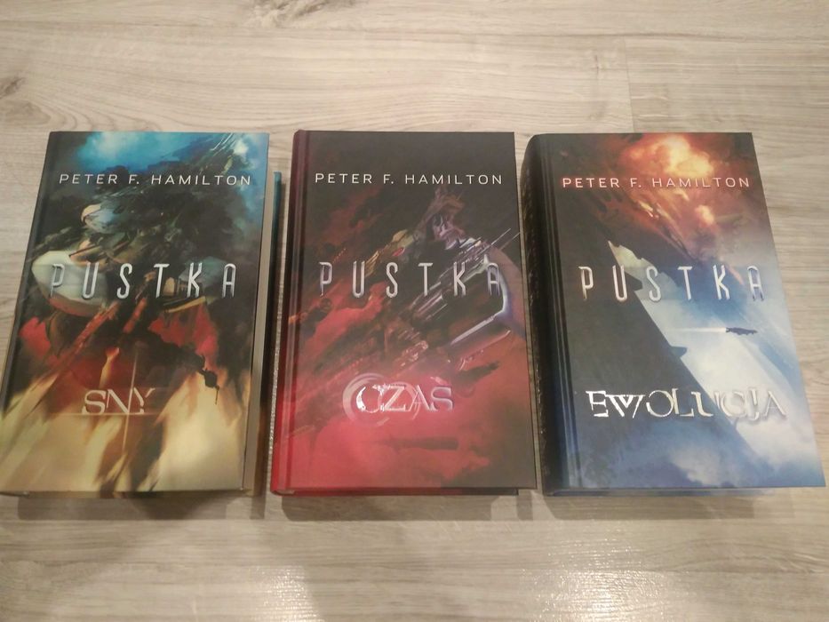 Peter F. Hamilton - cykl Pustka: Sny, Czas, Ewolucja