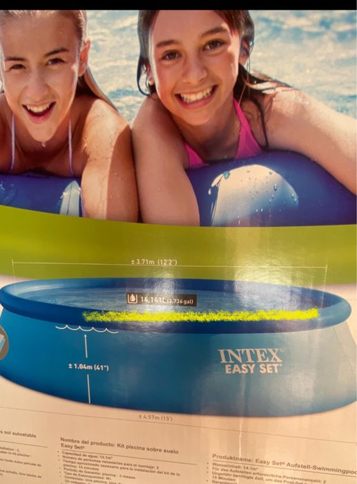 Басейн круглий. INTEX EASY SET