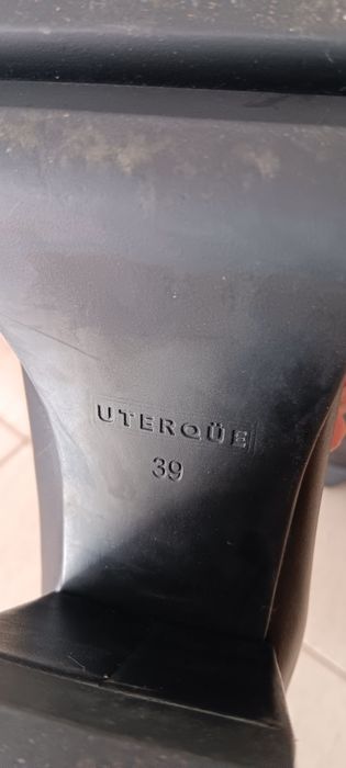 Botas de senhora em couro