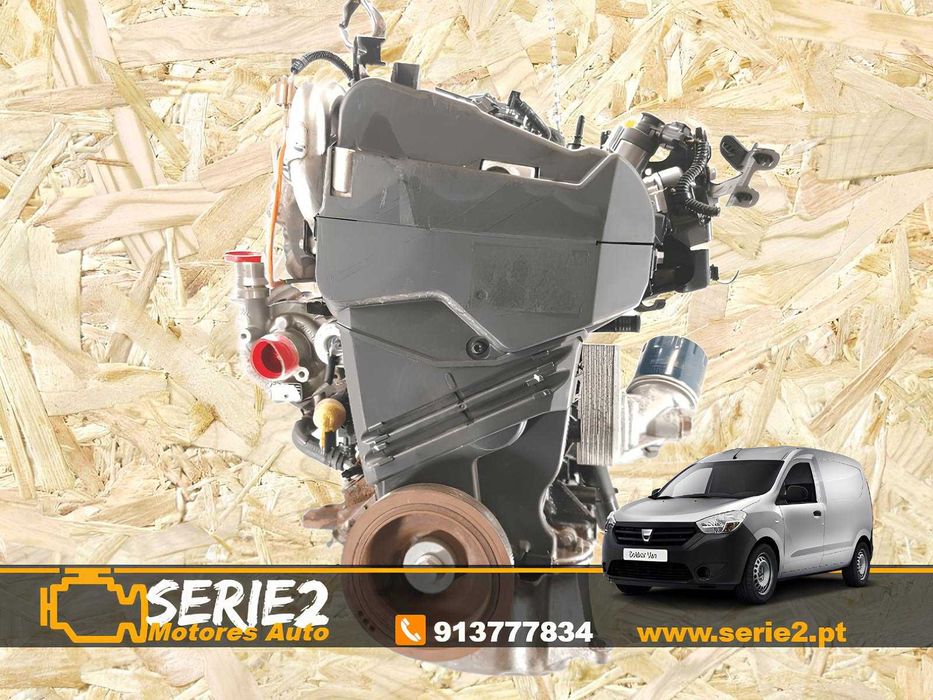 Motor Dacia Dokker 1.5 DCI 90cv [ K9K612 ]