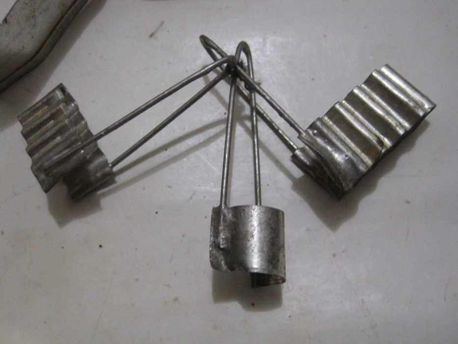 Формочки для печенья кексов нержавейка пластмасса из СССР