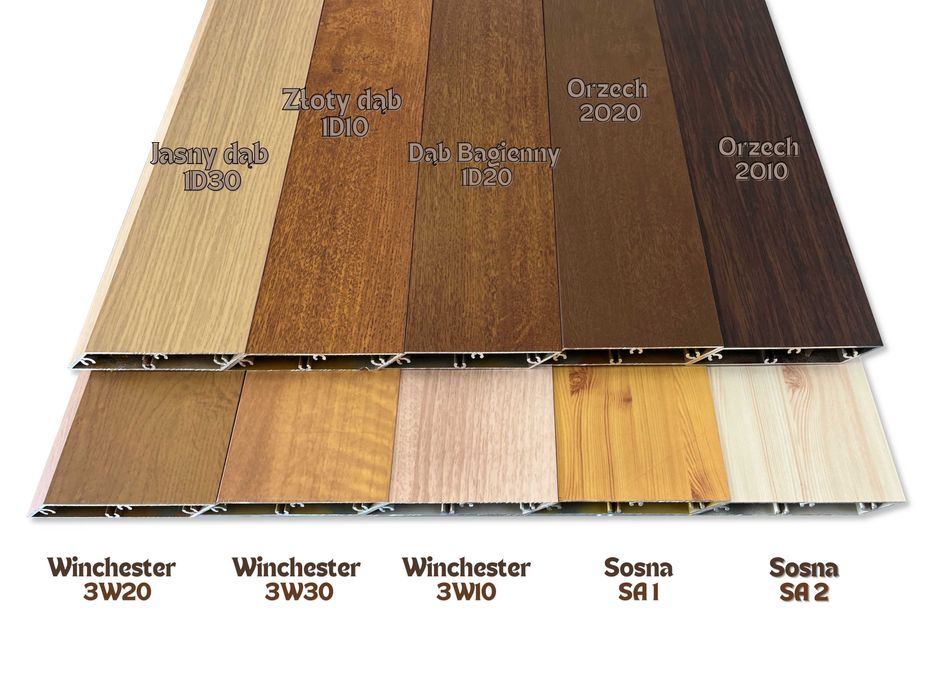 Profil stalowy ocynkowany drewnopodobny 100x20 imitacja okleinowany