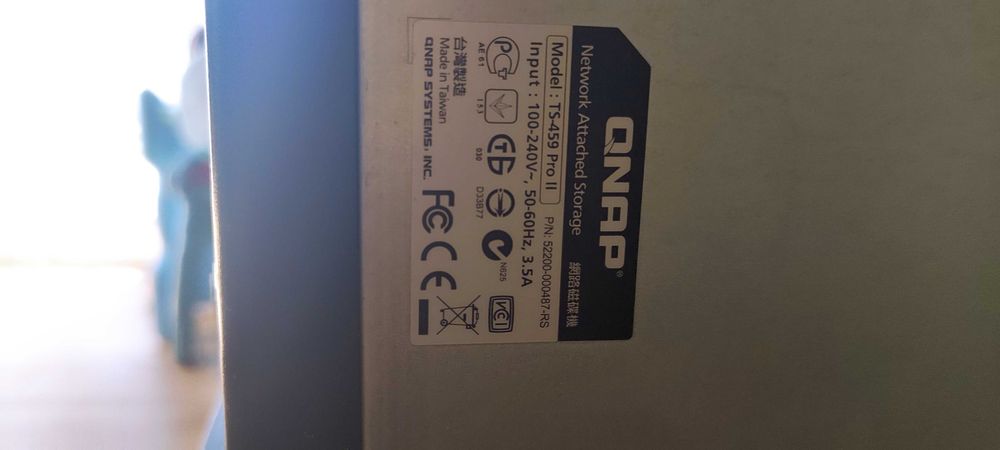 Sprzedam serwer NAS QNAP TS-459 Pro II 4GB RAM 4x2TB HDD