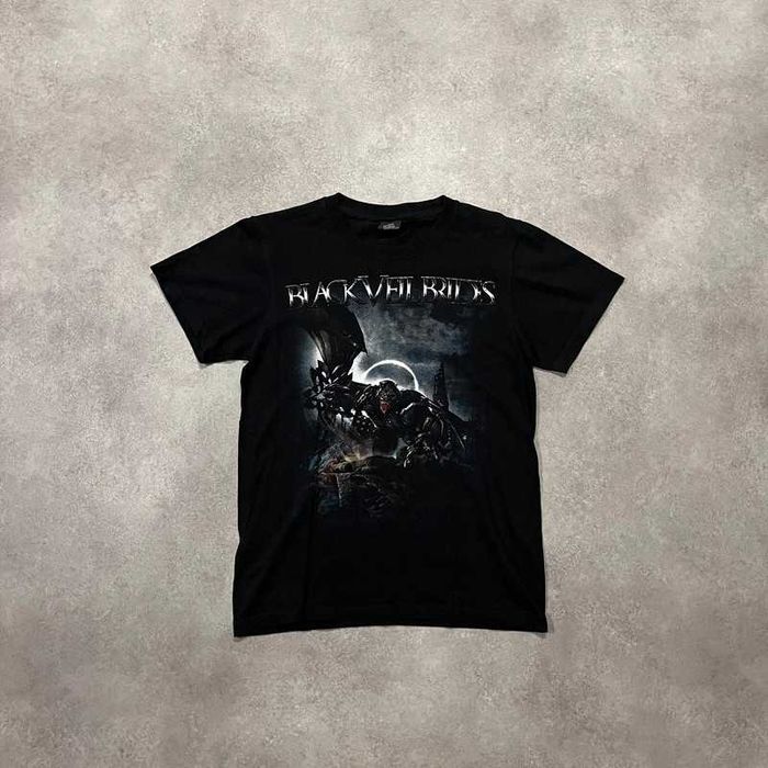 Vintage Koszulka Black Veil Birdes Metal T-Shirt Printed Retro Y2K 90s