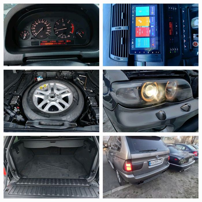 BMW X5 2004 року 3.0 дизель панорама пороги   обслужен