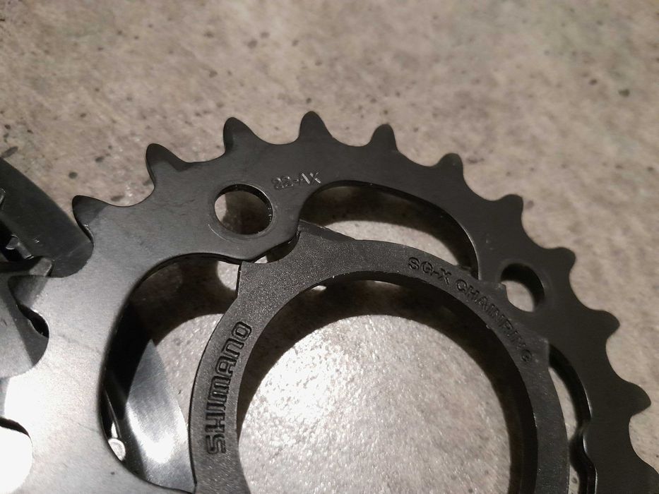 Zestaw komplet 3 zębatek Shimano 40-30-22T rozstaw BCD 96/64mm