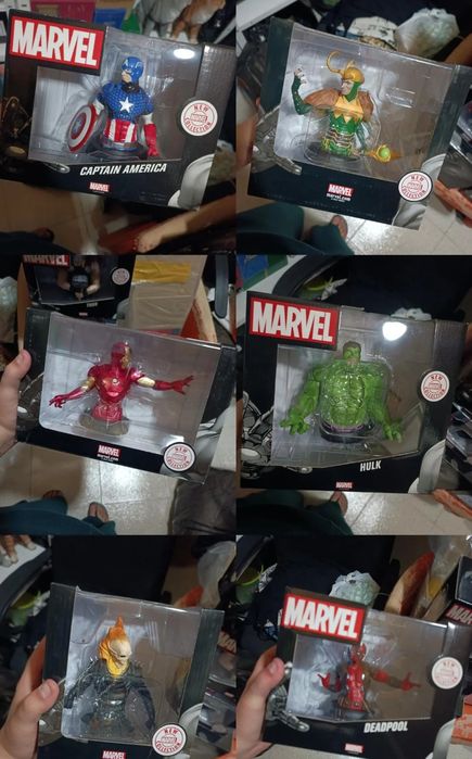 Coleção bustos marvel