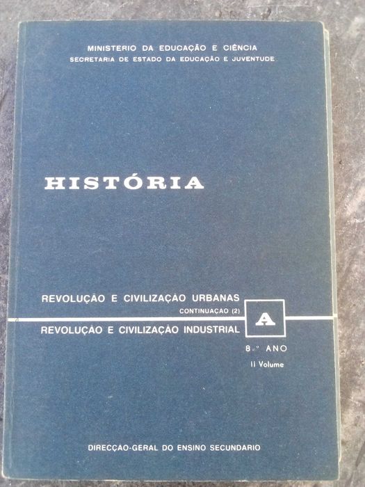 livros escolares de historia e outros