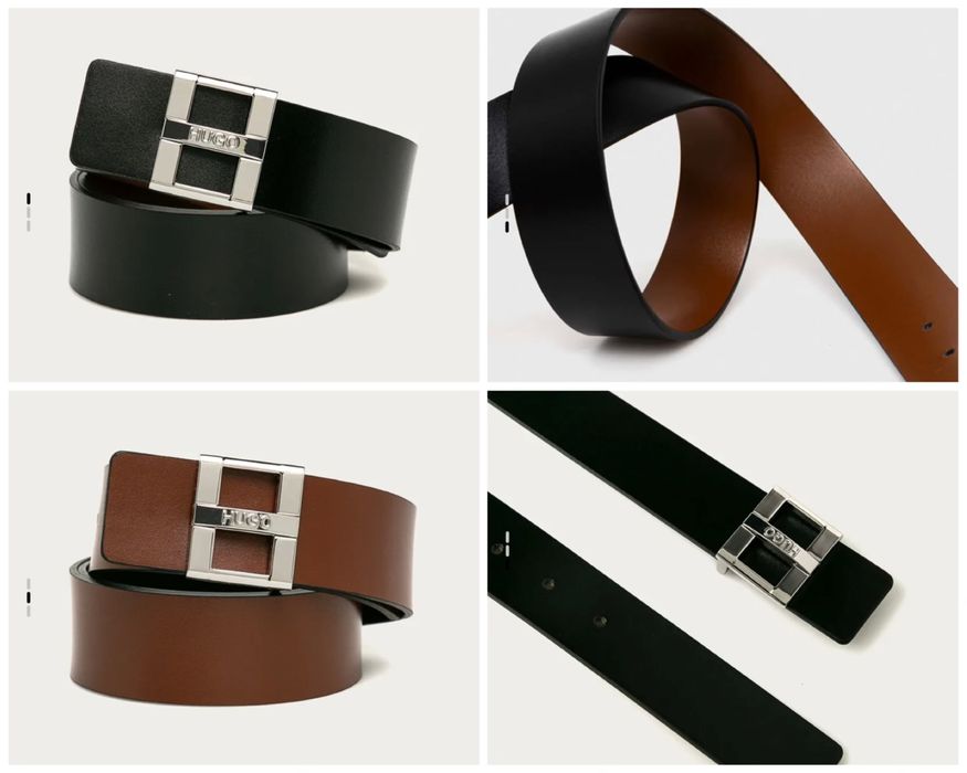 Ремінь Hugo шкіра