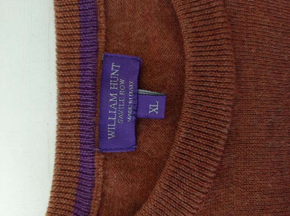 Sweter wełniany męski William Hunt