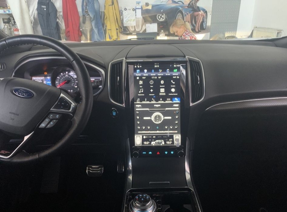Магнитола Tesla Style ,Ford Edge 2015-2019 13,6”