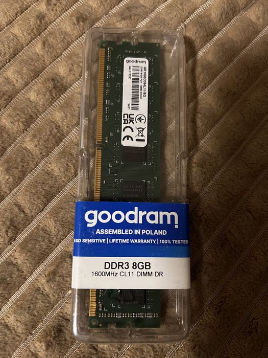 Оперативна памʼять Goodram DDR3 8GB