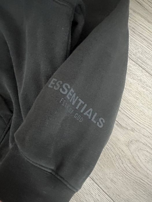 Essentialls Black Hoodie