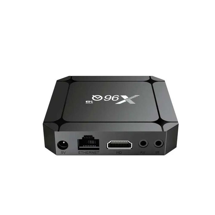 Новая 2К настроенная андроид 14 смарт приставка x96q 2/16 5 ГГц BT5.4