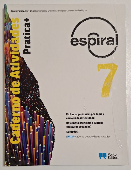 Caderno de Atividades de Matemática do 7° ano
