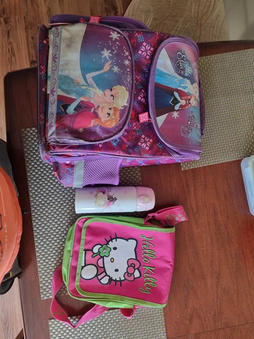 Plecak szkolny Kraina Lodu i Hello Kitty