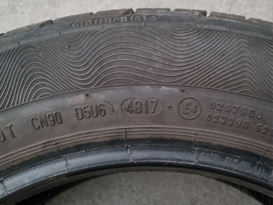 Opona używana 1szt. 185/60/15 Continental ContiPremiumContact 5 / 7mm