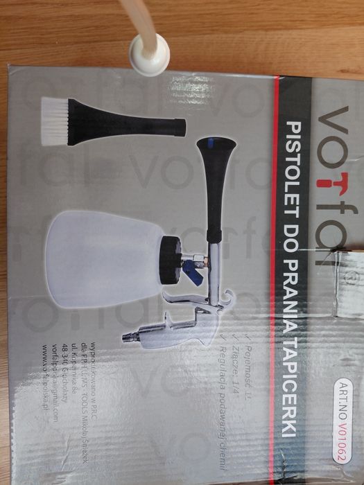 Pistolet do prania tapicerki