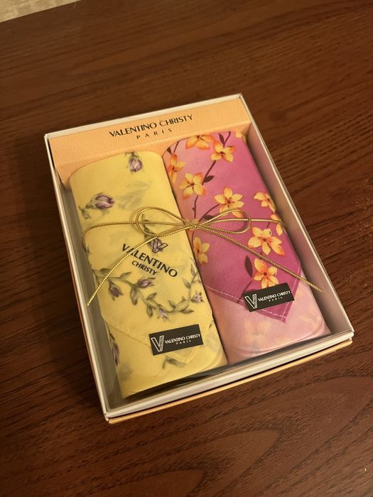 Винтажный платок Valentino Christy Paris пара