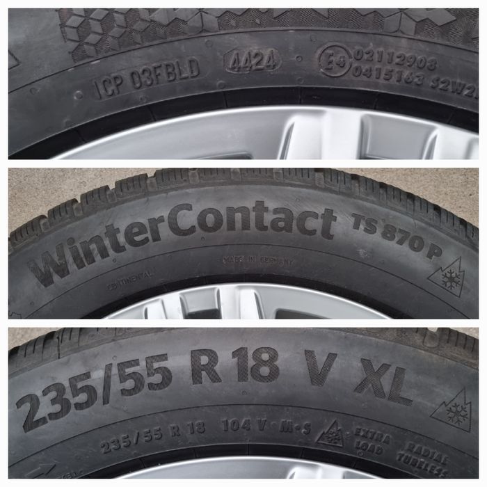 Koła Zimowe Alu 18" VW Tiguan II 2 III 3 5x112 / 2024r. Oryginalne