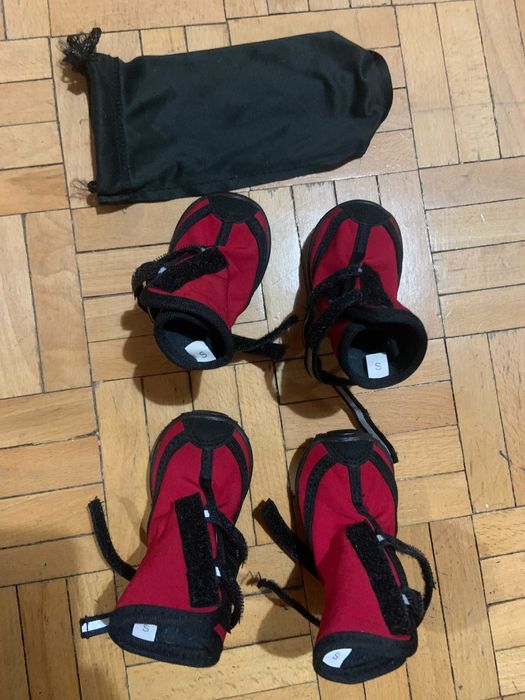 Buty dla psa. Rozmiar S.