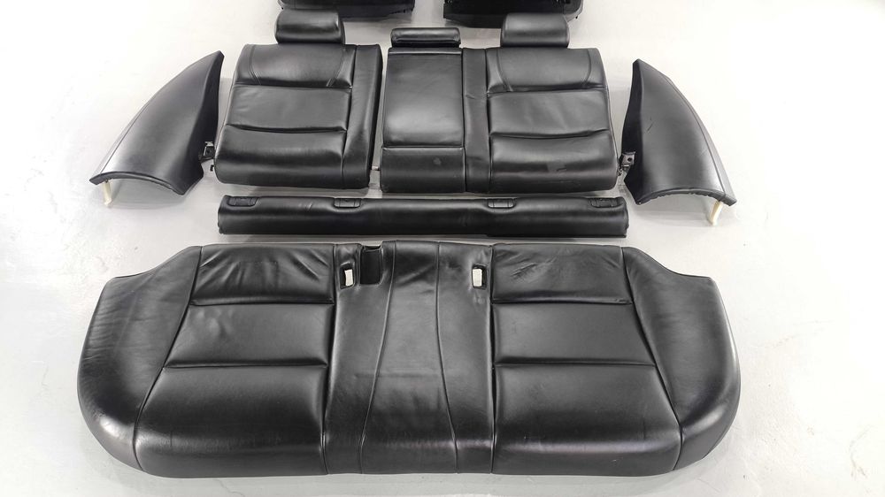 Bancos BMW Serie 5 (F11) Pack M (Couro Preto)  100% Elétricos