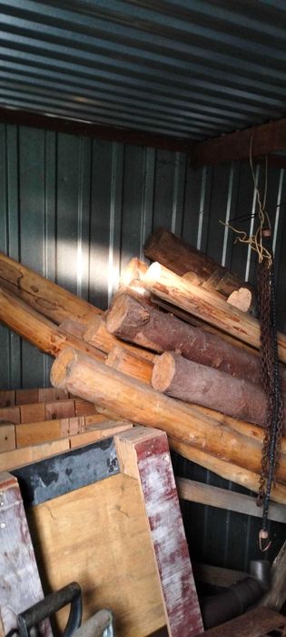 Stemple bale na ogrodzenie huśtawek opał do pieca