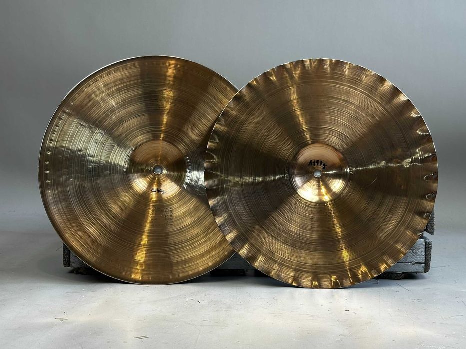 Paiste 2002 Sound Edge Black Label Hi-Hat 15" Vintage - Bonham 1975' - 1140/1117g.