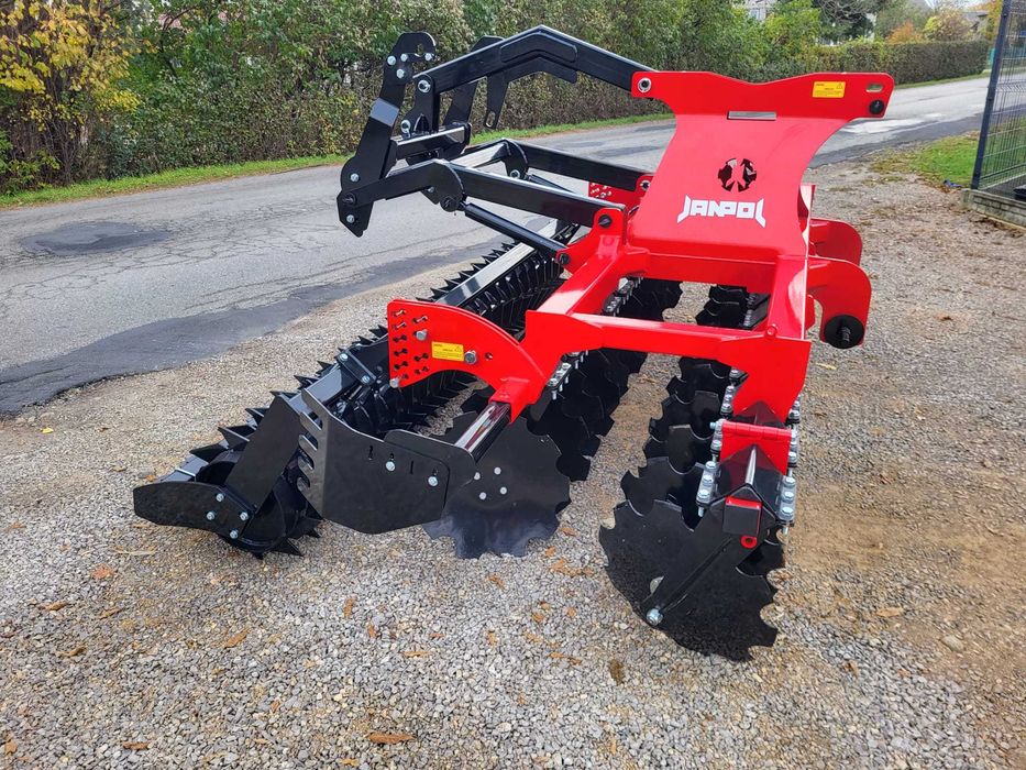 brona talerzowa z hydropakiem lekka JANPOL/ simply max agregat lekki!