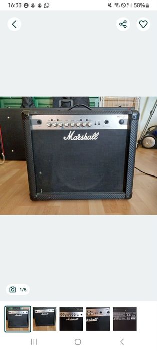 Wzmacniacz Marshall MG30CFX