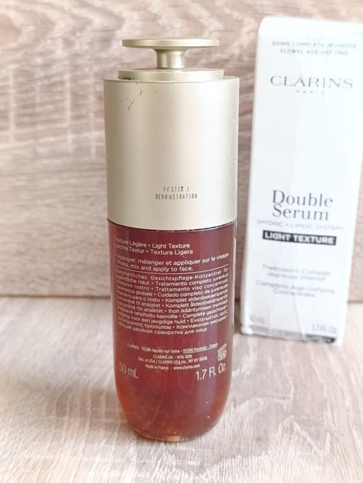 Clarins Double Serum Light Texture intensywne serum przeciw starzeniu