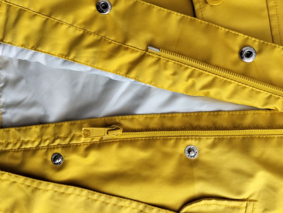 Hansen żółta kurtka przeciwdeszczowa/parka XS waterproof