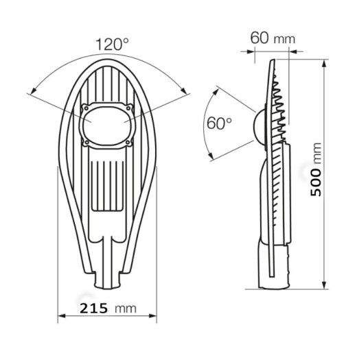 Oprawa oświetleniowa 50W LED LOTOS