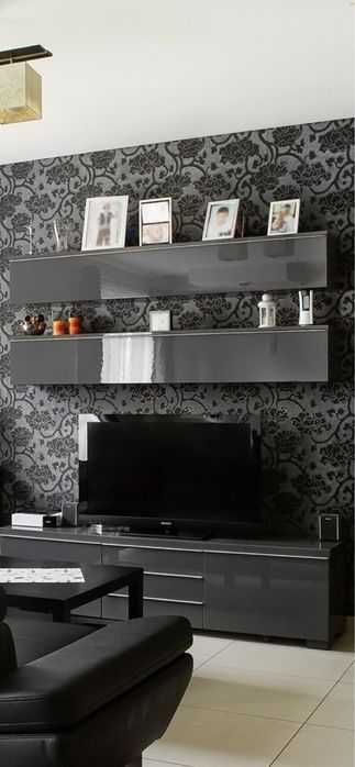 Komoda RTV, szafki wiszące 2 szt, IKEA , komplet 3 szt. okazja